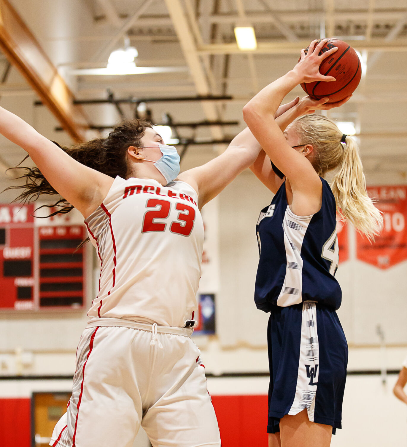 McLean vs. W-L girls basketball 5
